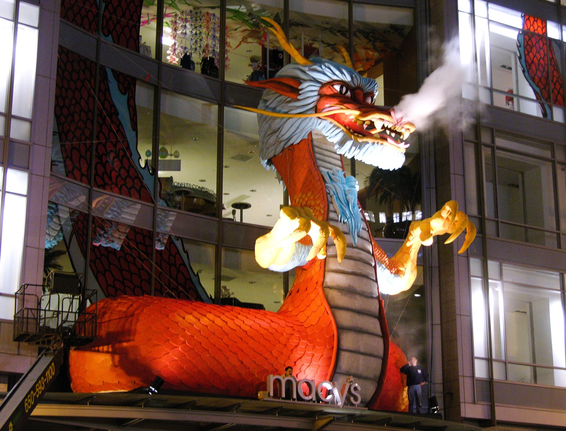 Large themed installation